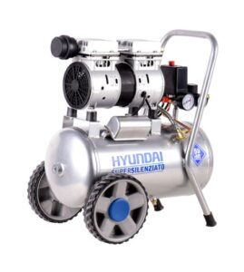 Компресор за въздух 24л. безмаслен / безшумен HYUNDAI HYAC 24-1S