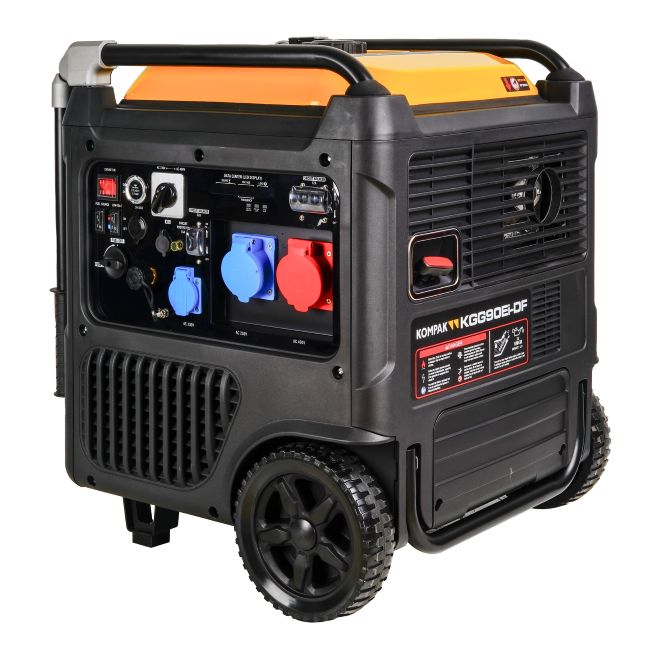 Генератор трифазен/монофазен KGG 90Ei-DF - 8,9 kW KOMPAK "Dual Fuel"