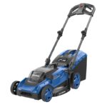 Акумулаторна косачка HYLM 36-40V в комплект с тример и духалка за листа